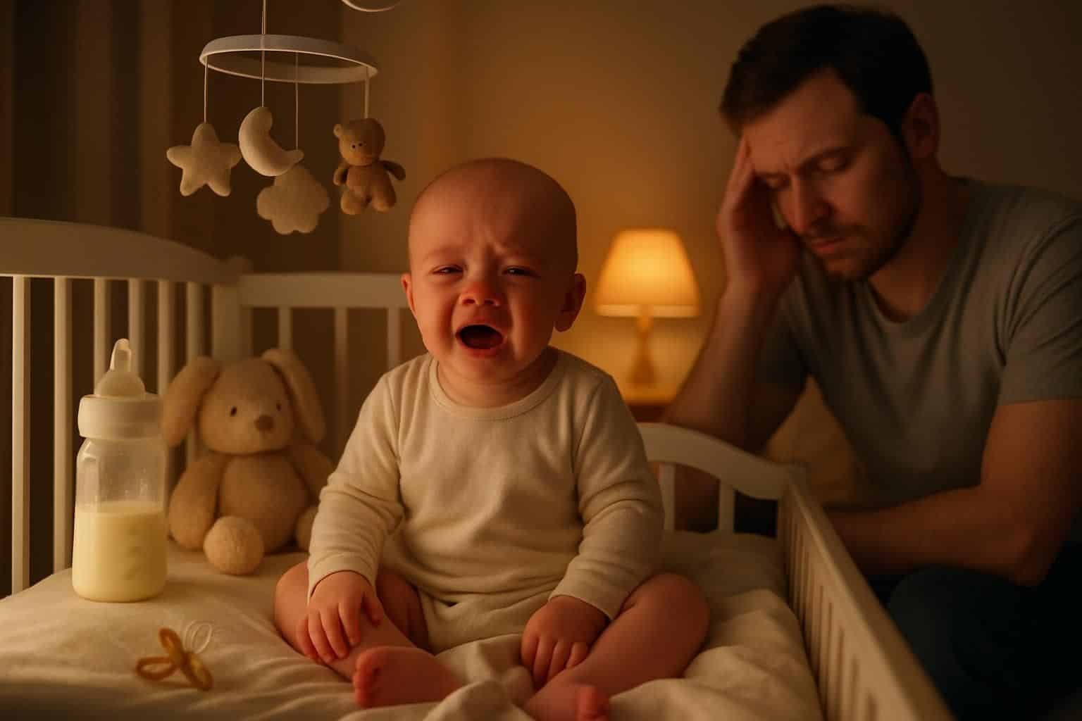 Découvrez les causes courantes des pleurs nocturnes de bébé et des solutions efficaces pour apaiser ses nuits et améliorer son sommeil.