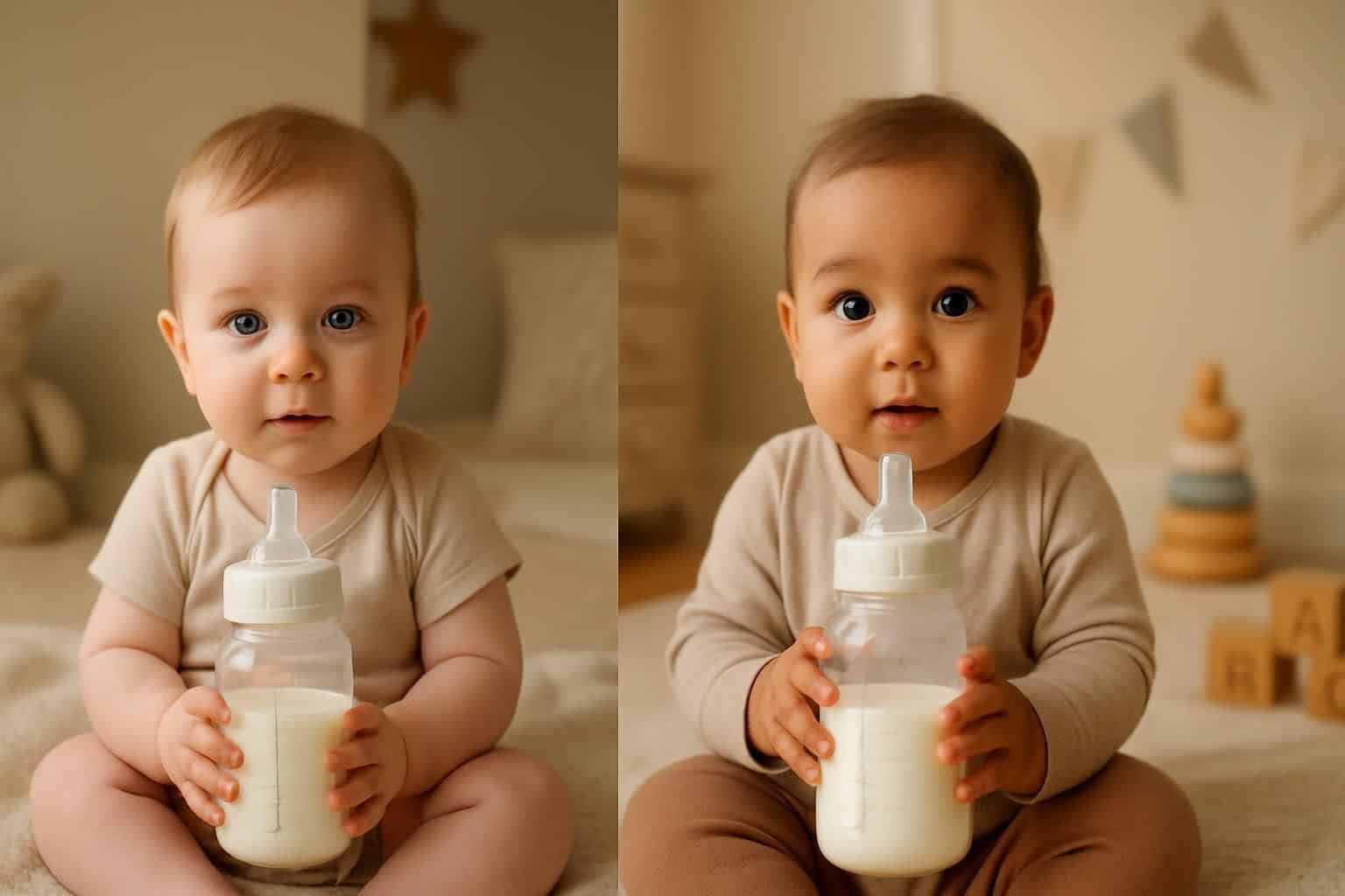 Découvrez notre guide mois par mois pour connaître la quantité de lait idéale pour le bébé, afin d'assurer sa santé et son bon développement.