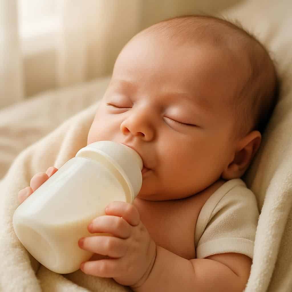 Découvrez notre guide complet sur la quantité de lait idéale pour votre bébé, mois par mois, afin d'assurer une alimentation équilibrée et adaptée à chaque étape de sa croissance.